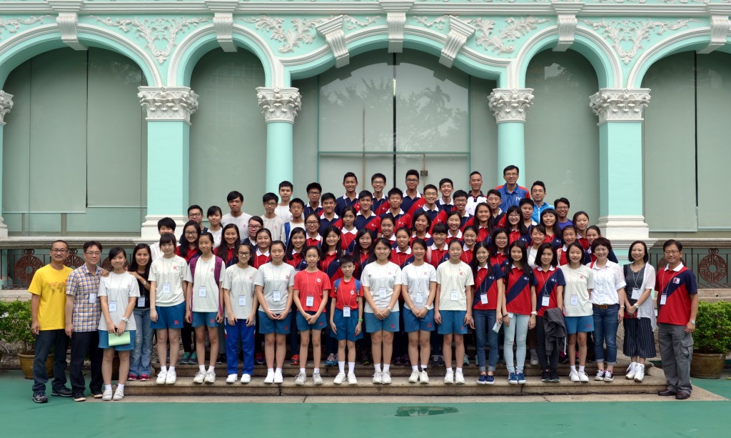 澳门培正中学 - 香港培正中学师生访澳